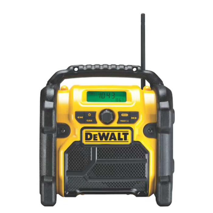 Radio de chantier DeWalt DCR019-QW secteur et batterie