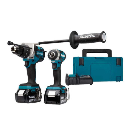 Pack perceuse et visseuse à chocs Makita DLX2176TJ