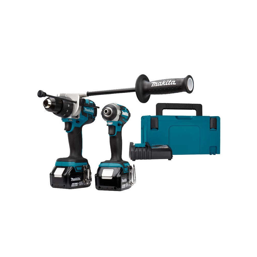 Pack perceuse et visseuse à chocs Makita DLX2176TJ