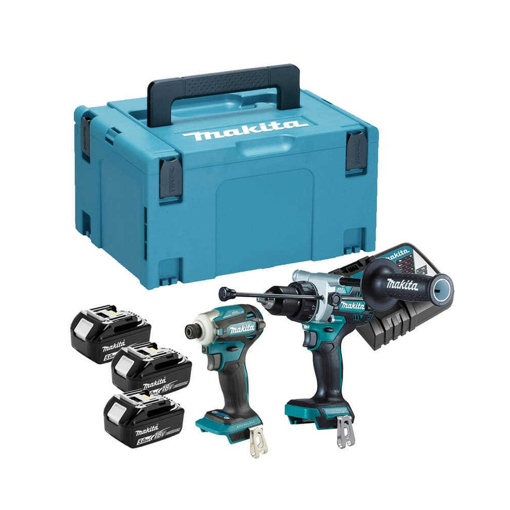 Pack 18V DHP486 DTD172 Makita DLXCBOB172-486