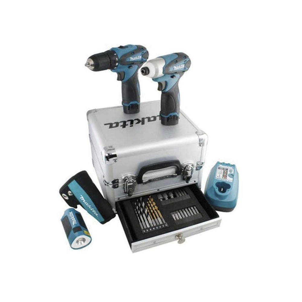 Pack perceuse, visseuse à chocs et lampe Makita LCT303X