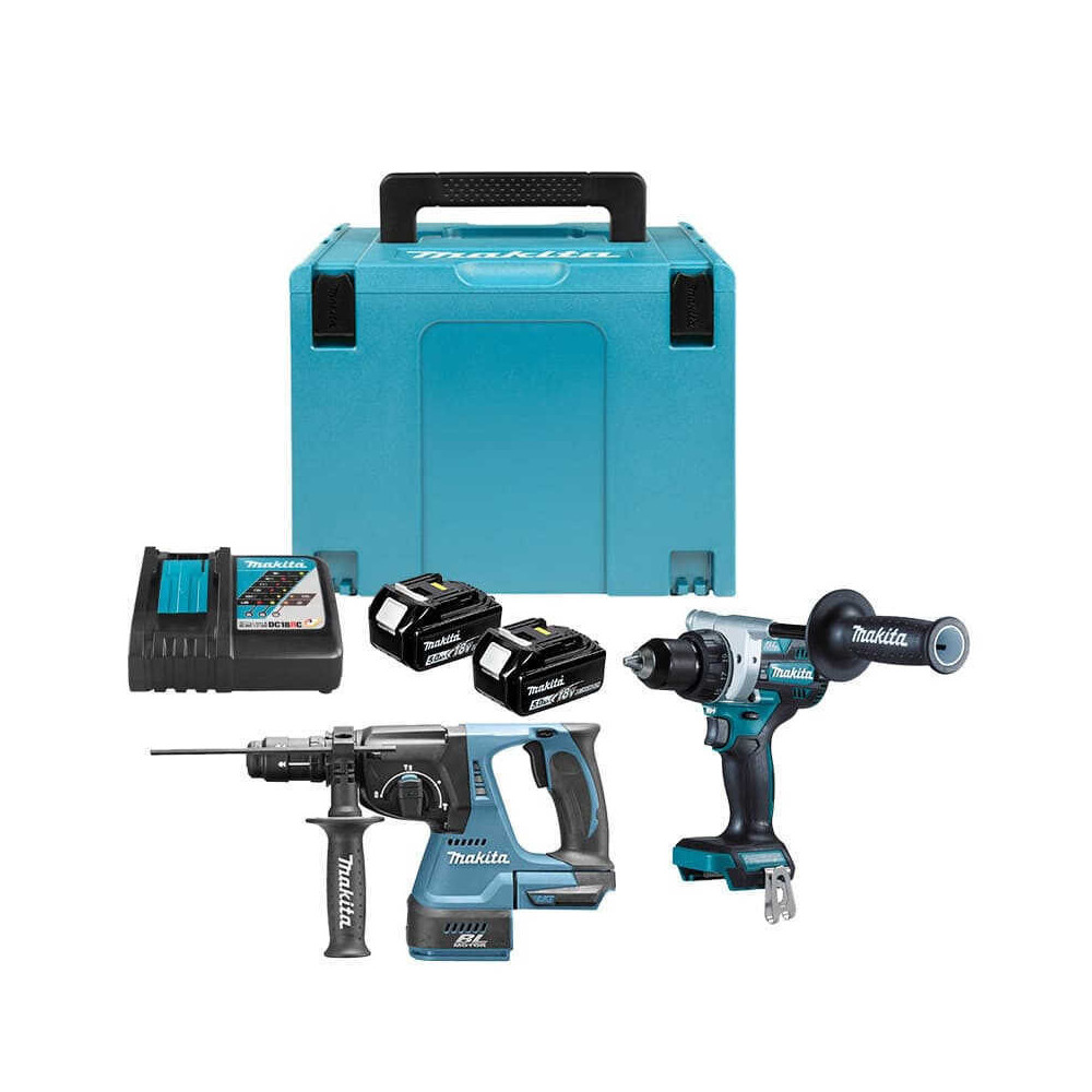 Pack 2 machines Makita DLX2440TJ 18V LXT