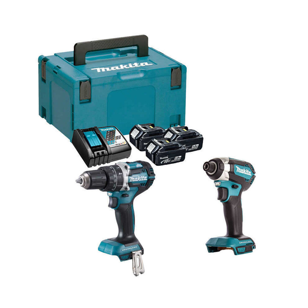 Pack 2 machines Makita DLX2180TJ1 18V LXT