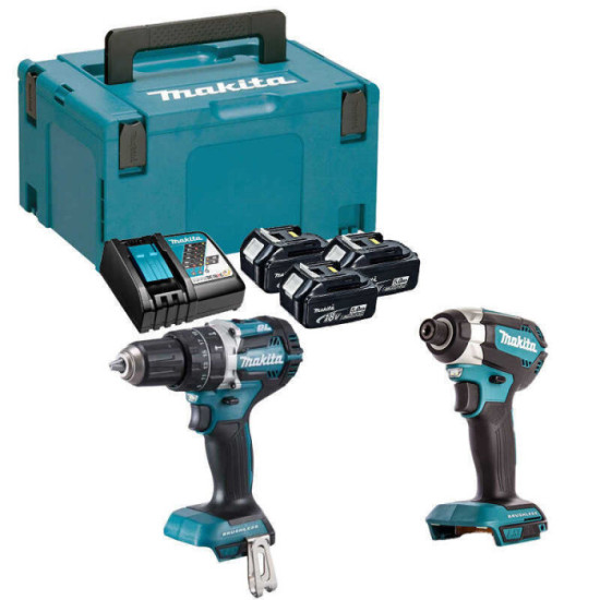 Pack 2 machines Makita DLX2418TJ 18V LXT