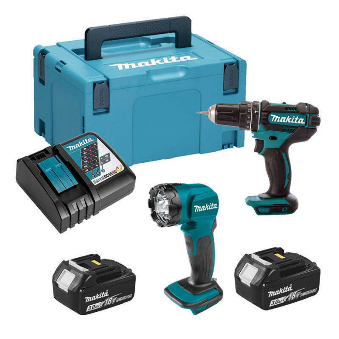 Pack 2 machines Makita DLX2497J 18V LXT