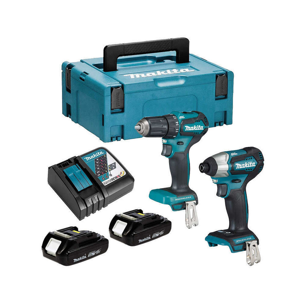 Pack 2 machines Makita DLX2220AJ 18V LXT