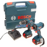 Pack GSB 18V-21 + GDX 18V-180 Bosch Professional 0615990M73