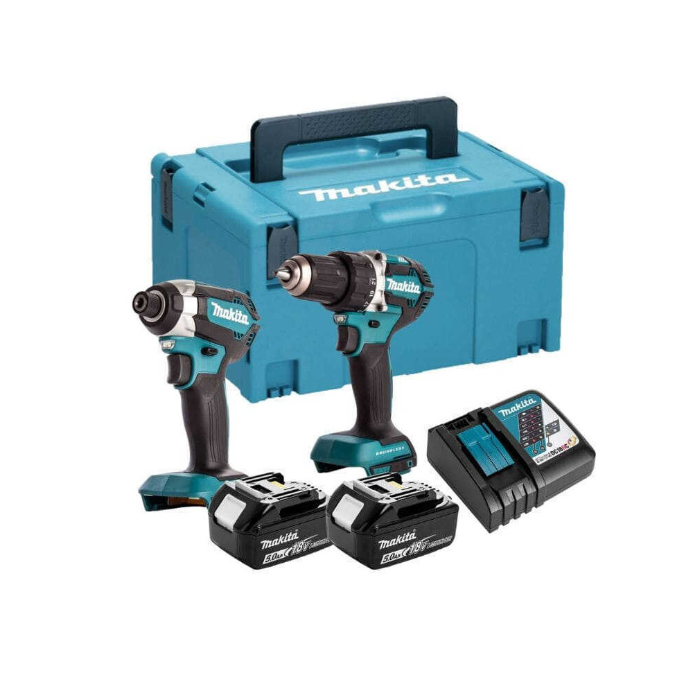 Pack 2 machines Makita DLX2180TJ 18V LXT