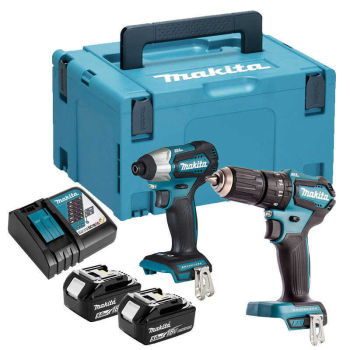 Pack DTD155Z + DHP483Z en coffret Makita DLX2221TJ
