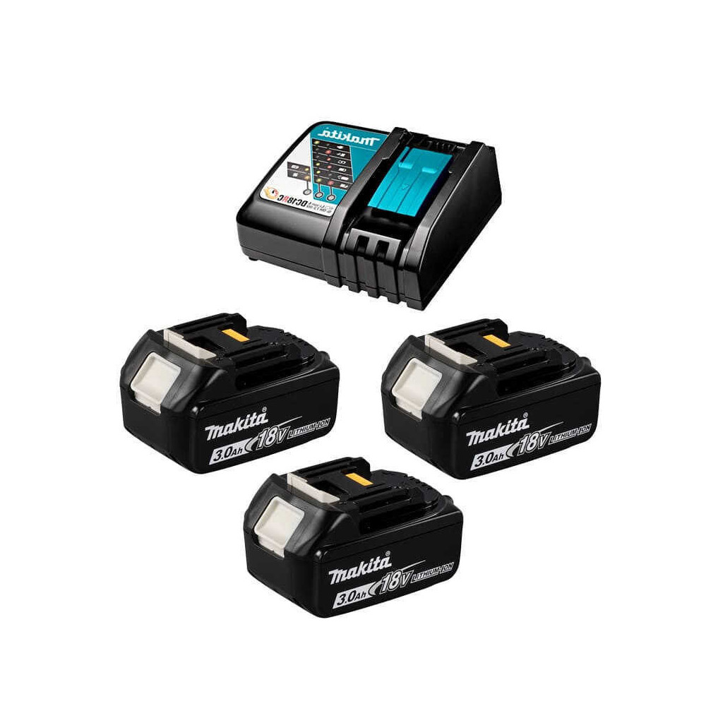 Pack 4 outils Makita DLX4017 18V 3 x 3,0 Ah