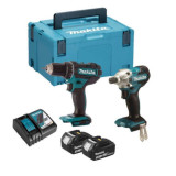 Pack perceuse et visseuse à chocs Makita DLX2339J