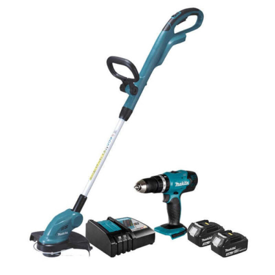 Pack perceuse et coupe-herbe Makita DLX2114X1