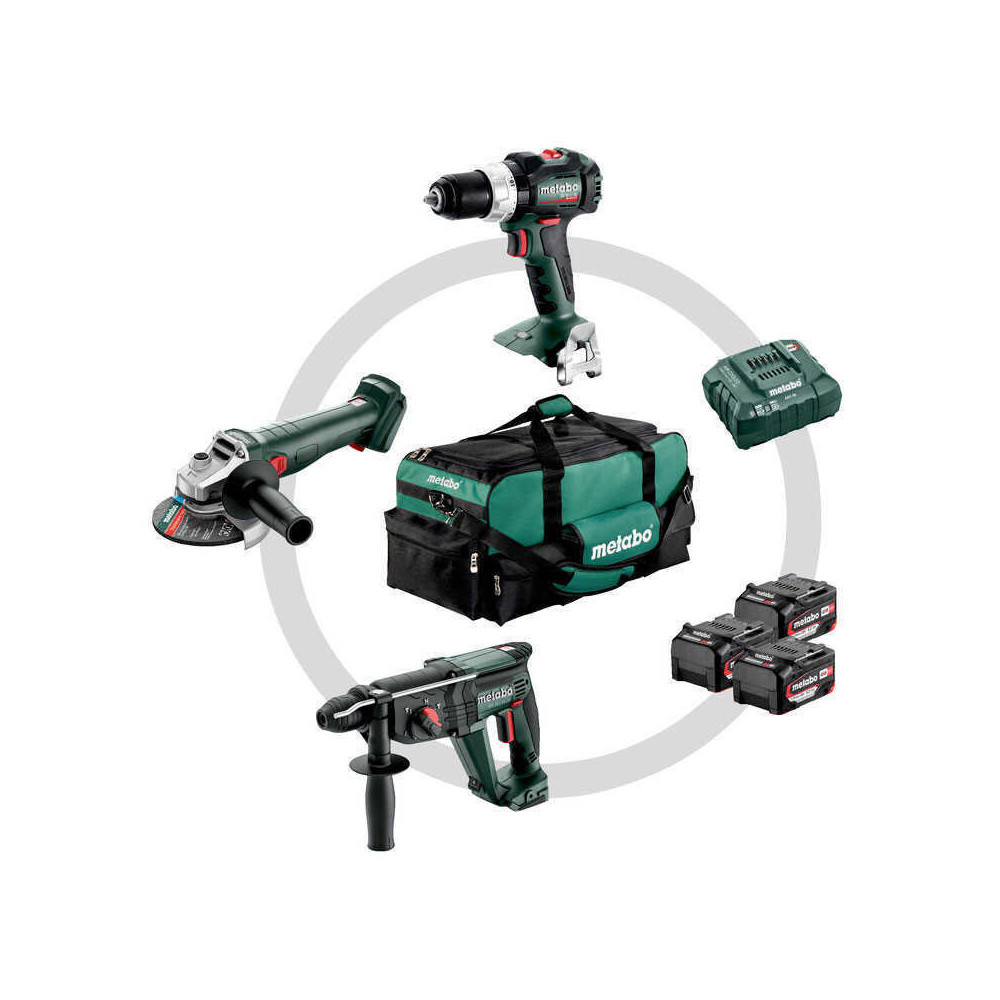 Pack 3 machines 18 V Metabo Combo Set 3.1 685212000