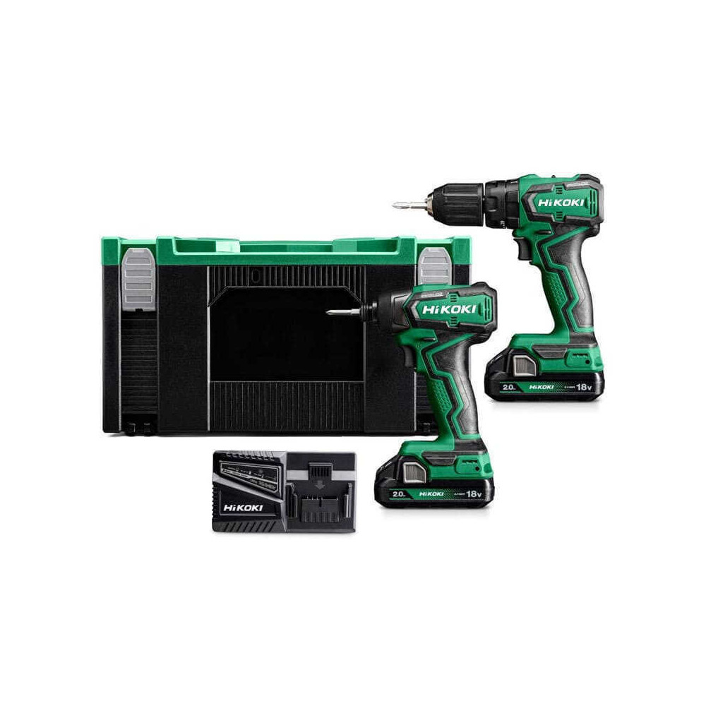 Combopack 2 outils 18V DV18DD WH18DD 2X20 ah HiKOKI KC18DDWGZ