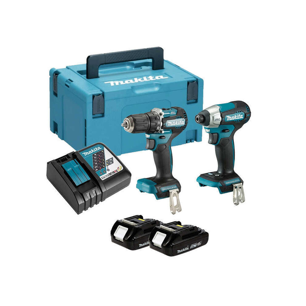 Pack 2 machines Makita DLX2423AJ 18V LXT