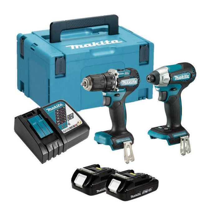 Pack 2 machines Makita DLX2423AJ 18V LXT