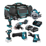 Combopack 6 outils XGT 40V Makita DK0128G601