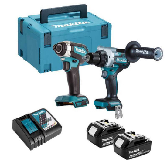 Pack 2 machines Makita DLX2432TJ 18V LXT
