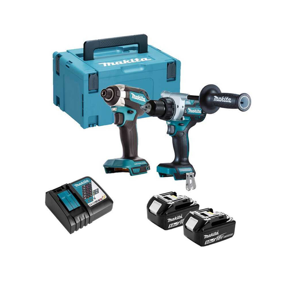 Pack 2 machines Makita DLX2432TJ 18V LXT