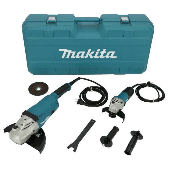 Pack 2 meuleuses filaires Makita DK0052G en coffret