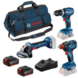 Pack 3 outils Bosch Professional 0615990N31 - 18V - 2x 5,0 Ah