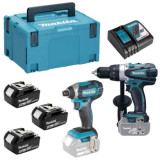 Pack perceuse et visseuse à chocs Makita DLX2144TJ1