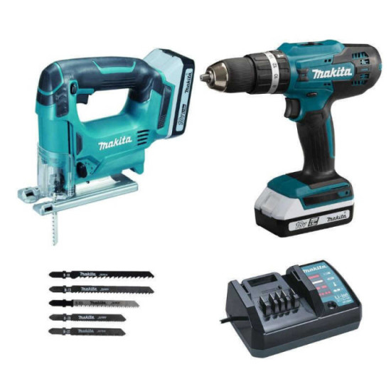 Combopack HP488D + JV183D 18V série G Makita DK18B59Y