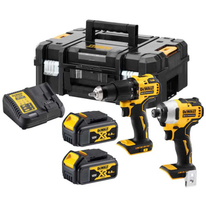 Pack 2 outils 18V xr 2X40 ah DCD709 DCF809 en coffret sans fil