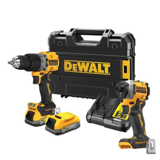 Perceuse visseuse à percussion DeWalt DCK2050E2T-QW