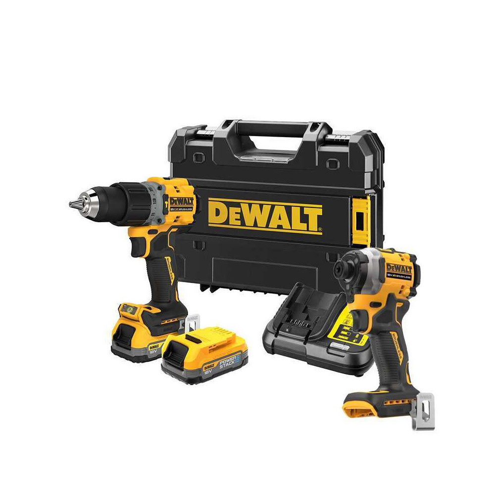 Perceuse visseuse à percussion DeWalt DCK2050E2T-QW