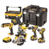 Pack DeWalt DCK551P3T-QW 18V XR 5 machines
