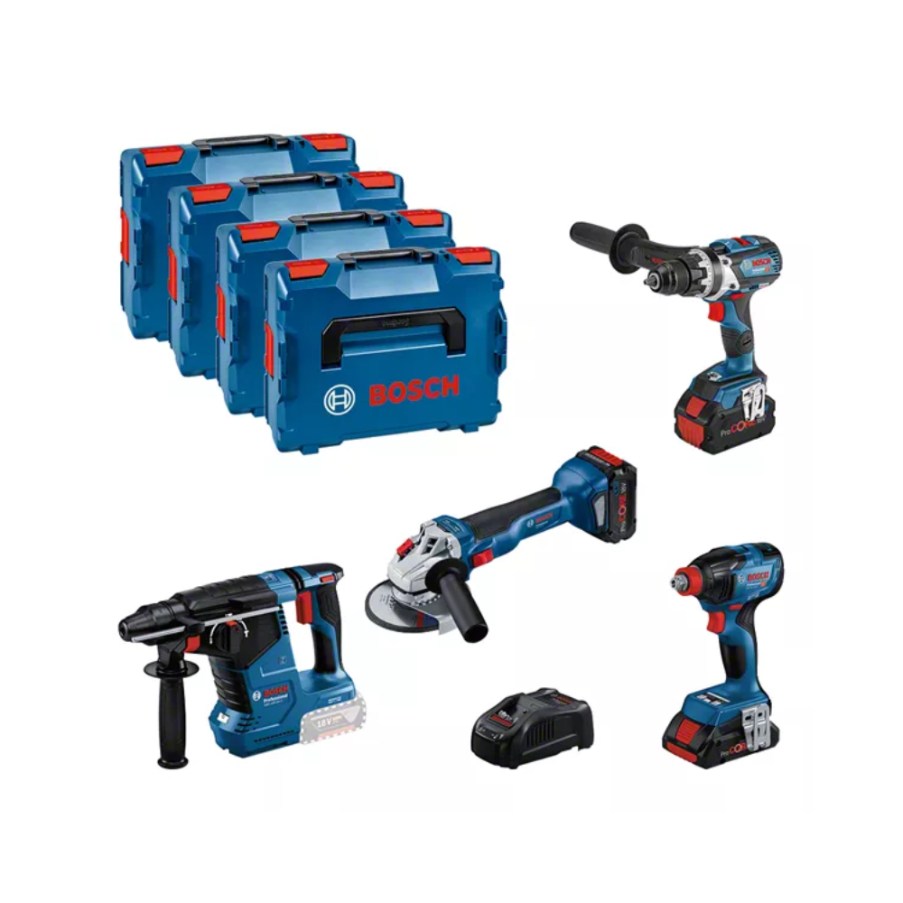 Kit 4 outils 18 V Bosch Professional 0615990N32