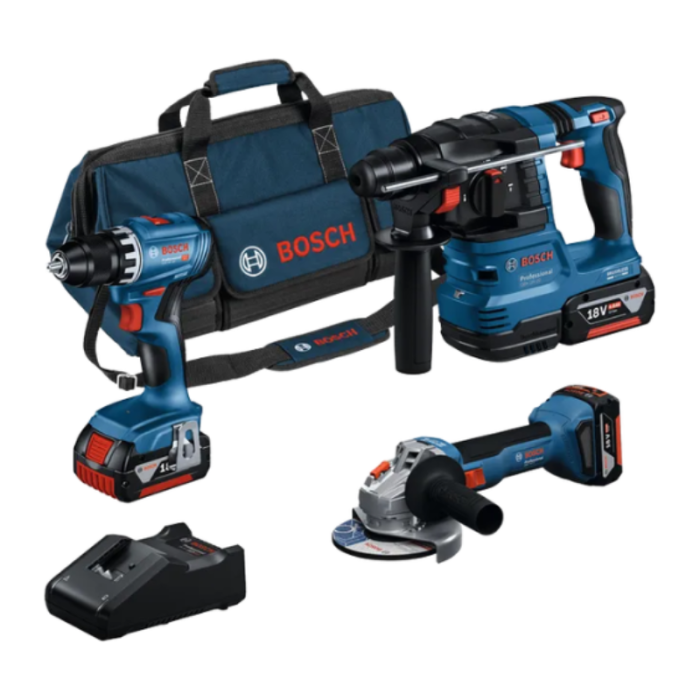 Kit 3 outils 18 V Bosch Professional 0615A5007L