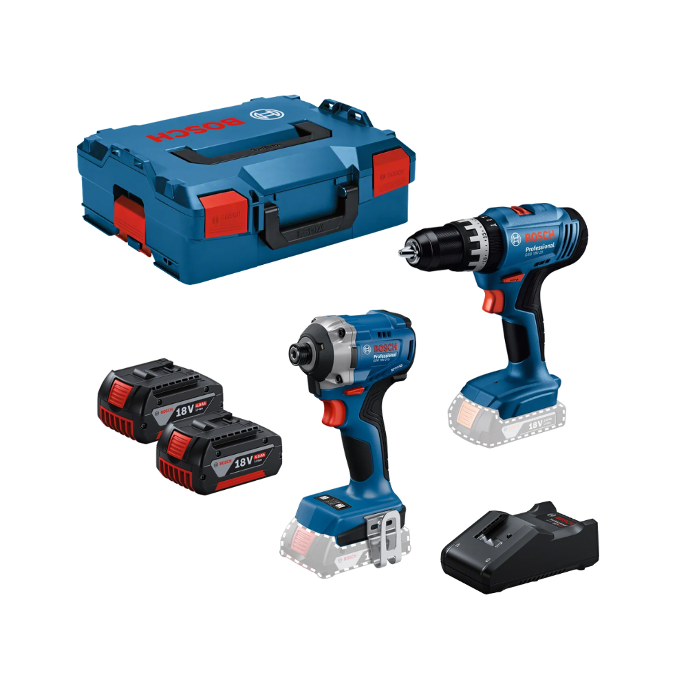 Kit GSB 18V-25 + GDR 18V-215 Bosch Professional 0615A5008D