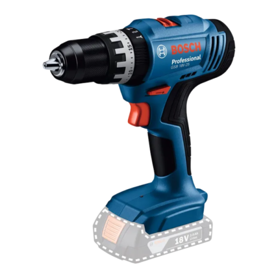 Kit GSB 18V-25 + GDR 18V-215 Bosch Professional 0615A5008D