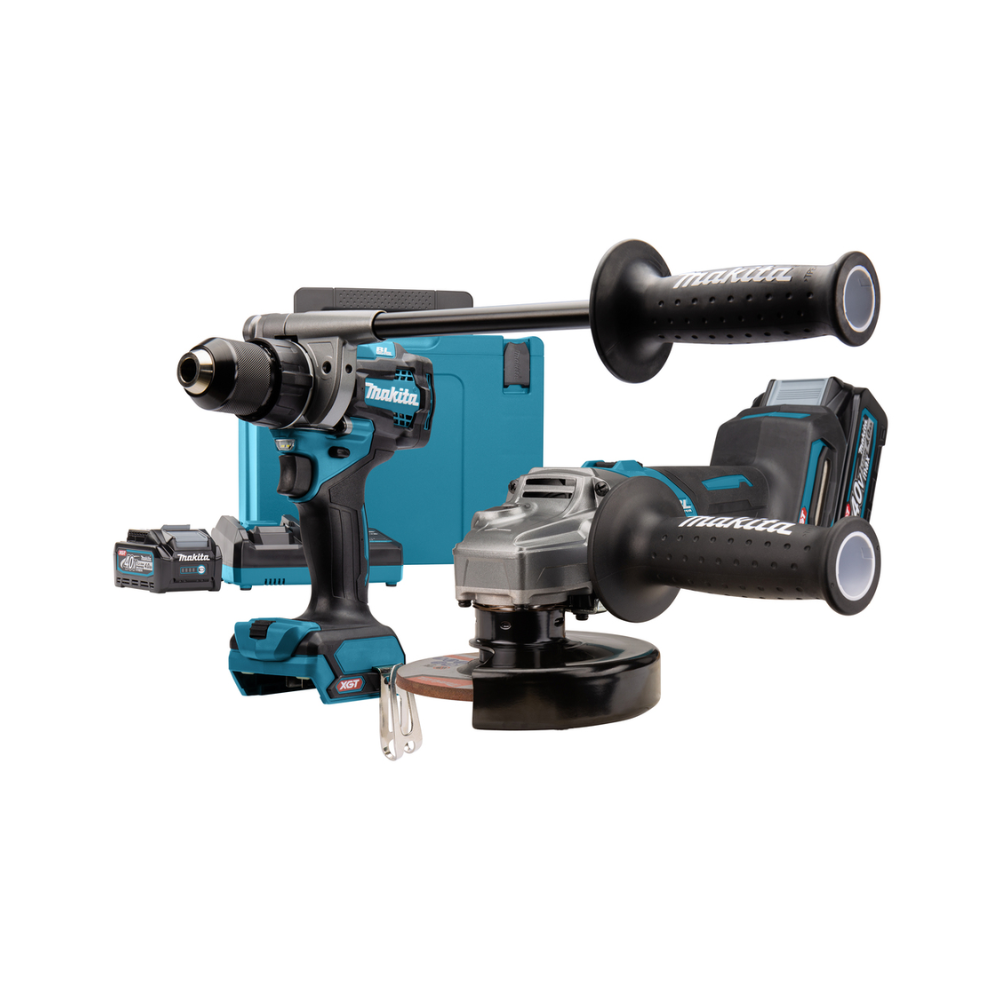 Pack perceuse et meuleuse XGT Makita DK0124G201
