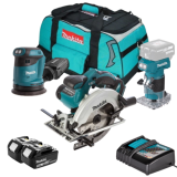Pack menuisier 18 V Makita XPACK-MENU-SAC