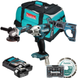 Pack maçon Makita XPACK-MACO-SAC 18V 5,0 Ah