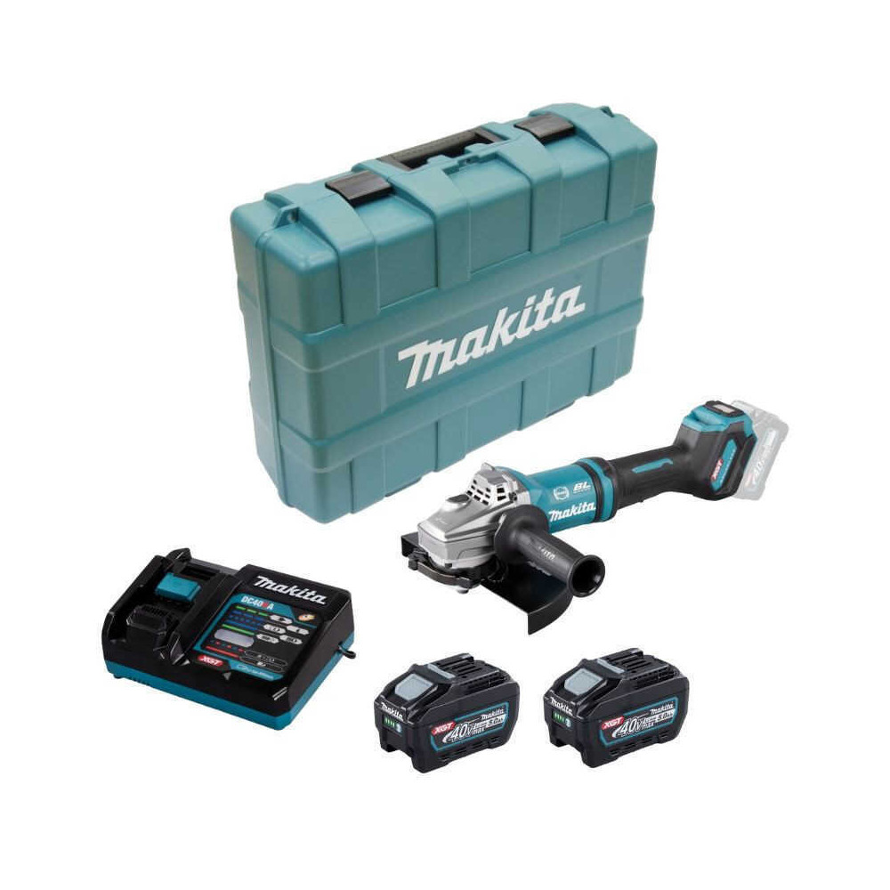 Meuleuse sans fil Makita GA038GT201 230 mm 2 x 5,0 Ah