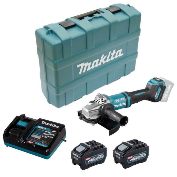 Meuleuse sans fil Makita GA038GT201 230 mm 2 x 5,0 Ah