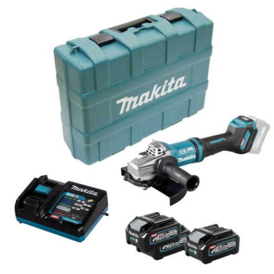 Meuleuse sans fil Makita GA038GM201 230 mm 2 x 4,0 Ah