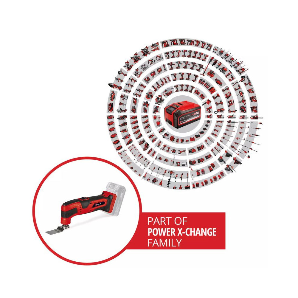 Outil multifonctions Einhell TC-MG 18 Li-Solo 18V PXC