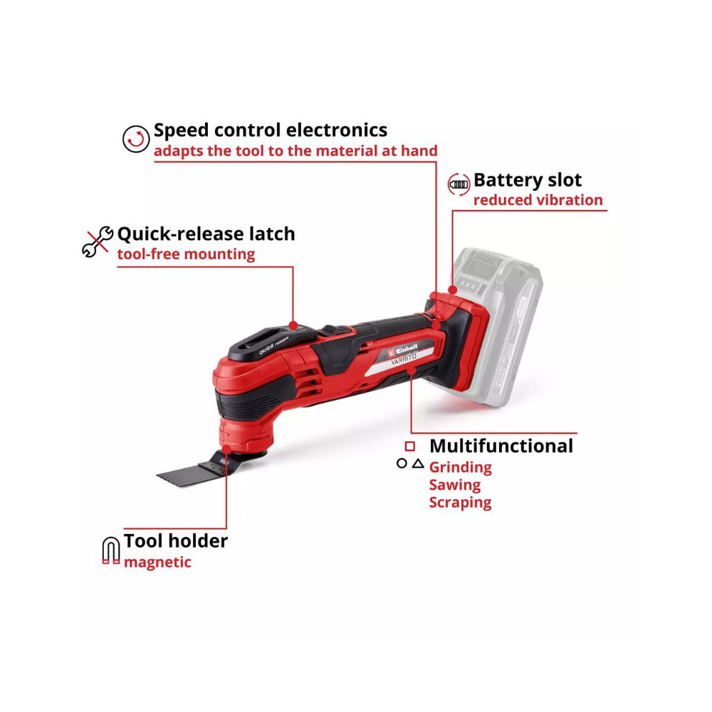 Outil multifonctions sans fil Einhell 4465160
