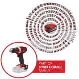 Perceuse visseuse Einhell TE-CD 18/40 Li-Solo