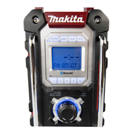 Radio de chantier Bluetooth Makita DMR108AR rouge