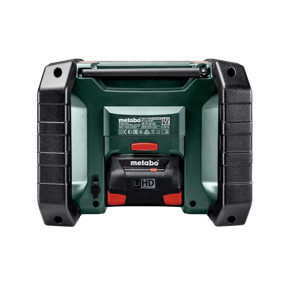 Radio de chantier Metabo R 12-18 BT Bluetooth 12 à 18V