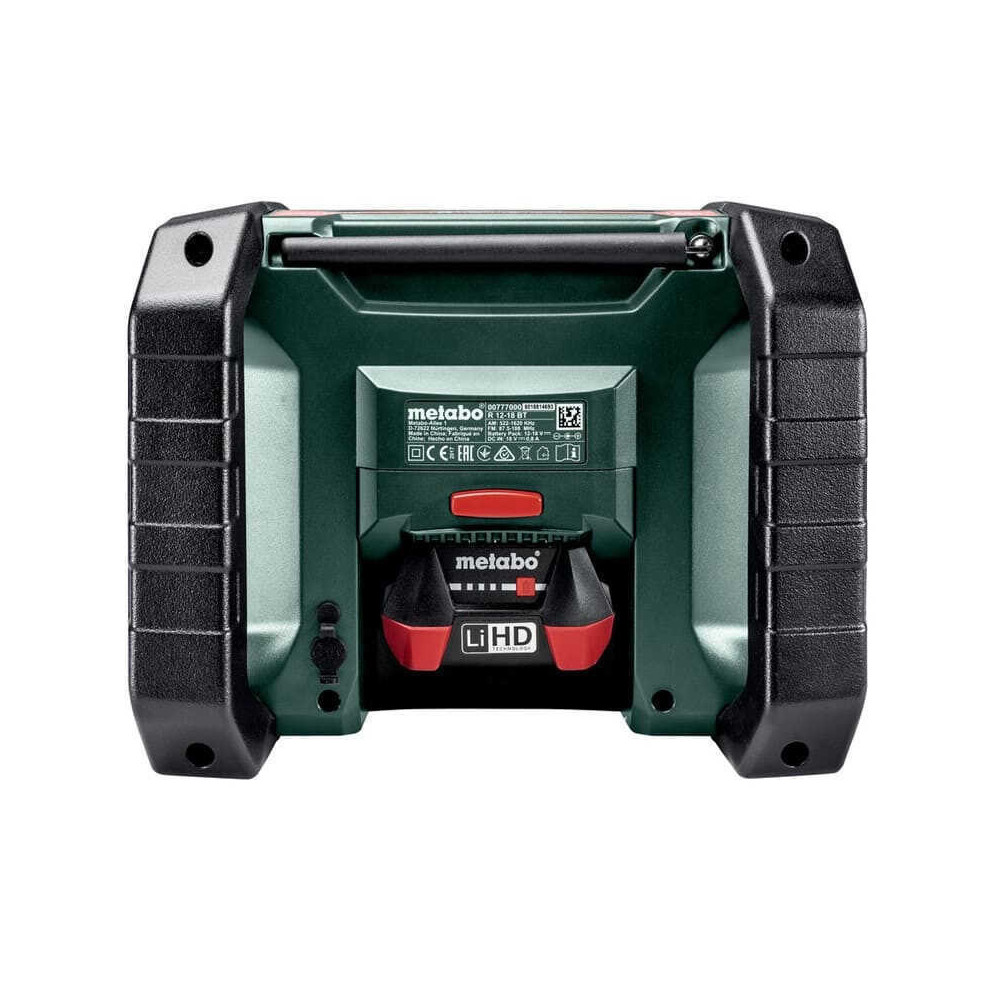 Radio de chantier Metabo R 12-18 BT Bluetooth 12 à 18V