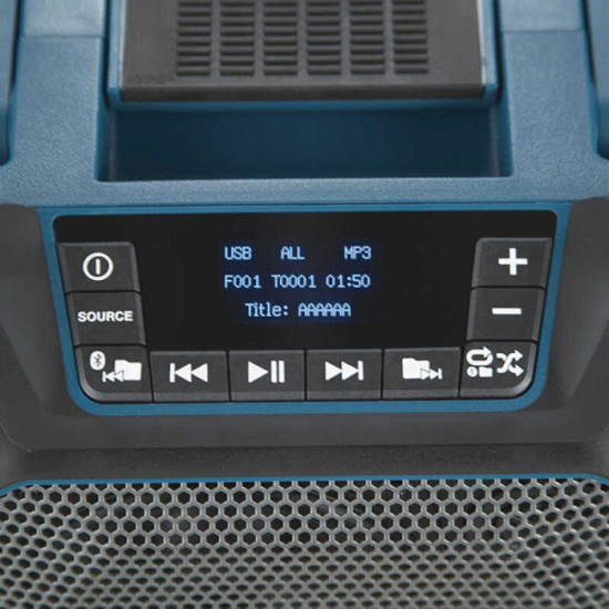 Enceinte de chantier Makita DMR202 12V CXT