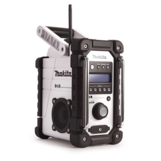 Radio de chantier DAB Makita DMR104W blanche