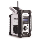 Radio de chantier DAB Makita DMR104W blanche